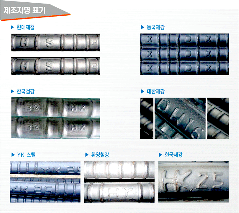 제조자명 표기